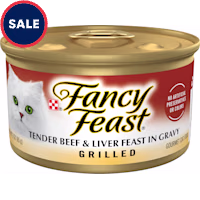 Fancy Feast Grilled Beef and Liver Feast in Wet Cat Food Gravy