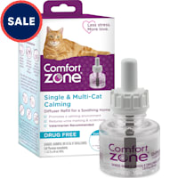 Comfort Zone Single & Multi-Cat Calming Diffuser Refill for A Soothing Home