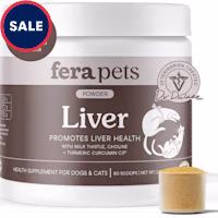 Fera Pets Liver Support Chicken Bone Broth Flavor for Dogs & Cats