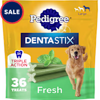 Pedigree Dentastix Fresh Flavor Bones Large Dog Dental Treats