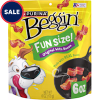 Purina Beggin' Fun Size Original with Bacon Flavor Real Meat Dog Treats