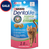 DentaLife Savory Salmon Flavor Cat Dental Treats