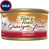 Fancy Feast Gravy Lovers Beef Feast Grilled Gourmet in Wet Cat Food Gravy
