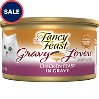 Fancy Feast Gravy Lovers Chicken Feast in Gravy Grilled Gourmet in Wet Cat Food Gravy