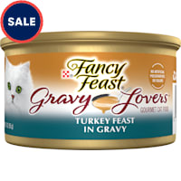 Fancy Feast Gravy Lovers Turkey Feast Grilled Gourmet in Wet Cat Food Gravy