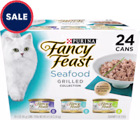 Fancy Feast Grilled Seafood Collection Wet Cat Food Variety Pack