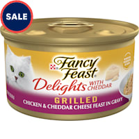 Fancy Feast Grilled Gravy Delights Chicken & Cheddar Cheese Wet Cat Food