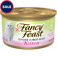 Fancy Feast Tender Turkey Pate Wet Kitten Food