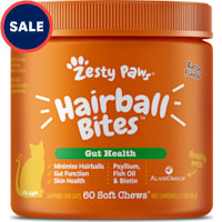 Zesty Paws Bacon Chews Hairball for Cats