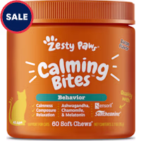Zesty Paws Bacon Calming Bites for Cats