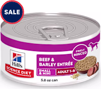 Hill's Science Diet Adult Small & Mini Beef & Barley Entree Dog Food