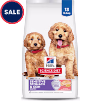 Hill's Science Diet Puppy Sensitive Stomach & Skin Salmon & Brown Rice Recipe Dry Dog Food