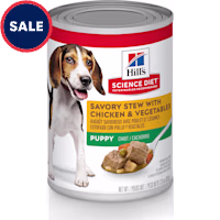 Hill's Science Diet Puppy Savory Stew with Chicken & Vegetables Wet Dog Food