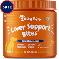 Zesty Paws Chicken Liver Support Bites for Dogs