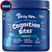Zesty Paws Chicken Senior Advanced Cognition Bites for Dogs