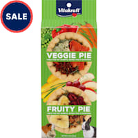 Vitakraft Veggie and Fruity Pies for Small Animals