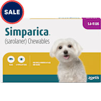 Simparica Chewable for Dogs 5.6-11 lbs.