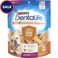 DentaLife Plus Immune Support Chicken, Apple and Blueberry Flavor Small/Medium Dog Dental Chews