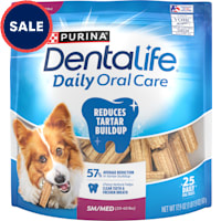 DentaLife Daily Oral Care Chicken Flavor Small/Medium Breed Dog Dental Chews