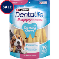 DentaLife Puppy Teething Chicken Flavor Dog Chews for Small Dogs 3 Months and Up
