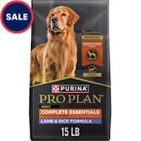 Purina Pro Plan Complete Essentials Shredded Blend Lamb and Rice High Protein with Probiotics Dry Dog Food