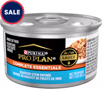 Purina Pro Plan Complete Essentials Seafood Stew Entree in Sauce or Gravy Wet Cat Food