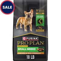Purina Pro Plan Complete Essentials Small Breed 7 Plus Shredded Blend Chicken and Rice Formula Senior Dry Dog Food
