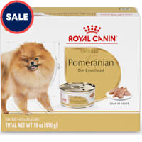 Royal Canin Breed Health Nutrition Pomeranian Adult Loaf in Sauce Dog Food