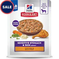 Hill's Science Diet Adult Sensitive Stomach & Sensitive Skin Chicken & Rice Stew Wet Dog Food