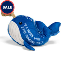 Petco Narwhal Rope and Plush Dog Toy