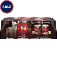 Purina ONE True Instinct Tender Cuts in Gravy with Turkey Venison Chicken Duck High Protein Wet Dog Food Variety Pack