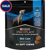 Purina Pro Plan Veterinary Supplements Skin Care with Omega-3 Fish Oil and EPA and DHA Dog Supplements