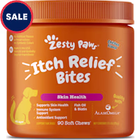 Zesty Paws Chicken Itch Relief Bites for Dogs