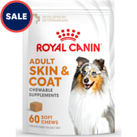 Royal Canin Skin & Coat Dog Supplement Soft Chews for Adult Dogs
