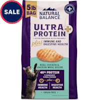 Natural Balance Ultra Protein Immune and Digestive Health Real Chicken & Chicken Meal Plus Dry Cat Food