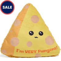 Petco Cheese Wedge Plush Dog Toy