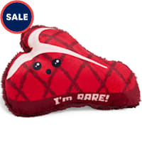 Petco Rare Steak Plush Dog Toy