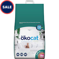 Okocat Multi-Cat Premium Clumping Wood Natural Cat Litter