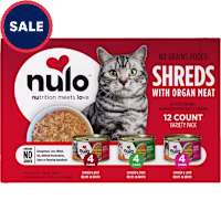 Nulo Grain-Free Shreds with Organ Meat Wet Variety Pack Cat & Kitten Food