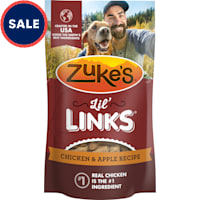 Zuke's Lil' Links Snacking Sausage made with Real Chicken & Apple Treats for Dogs of All Sizes
