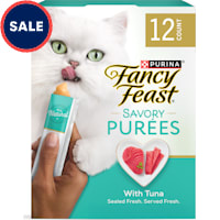 Purina Fancy Feast Savory Purees with Tuna Lickable Cat Treats