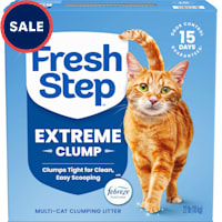 Fresh Step Extreme Clump Multi Cat Clumping Litter with Febreze Freshness