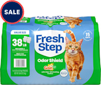 Fresh Step Odor Shield Multi Cat Clumping Litter with Gain Scent