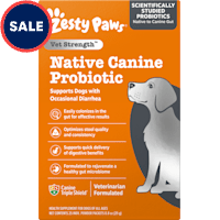 Zesty Paws Vet Strength Native Canine Probiotic Powder for Dogs