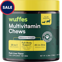 Wuffes Advanced 23-in-1 Multivitamin Soft Chews for Dogs