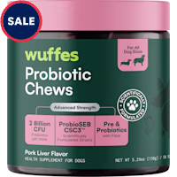 Wuffes Advanced Probiotic Soft Chews for Dogs