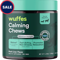 Wuffes Advanced Calming Soft Chews for Dogs