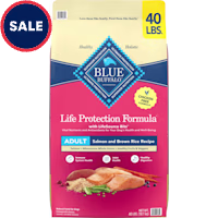 Blue Buffalo Life Protection Formula Made with Natural Ingredients, Salmon & Brown Rice Recipe Adult Dry Dog Food