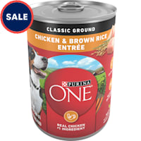 Purina ONE Classic Ground Chicken & Brown Rice Entree Wet Dog Food