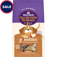 Old Mother Hubbard by Wellness Classic P-Nuttier Natural Small Oven-Baked Biscuits Dog Treats